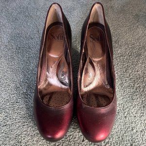 Maroon Heels from Sofft